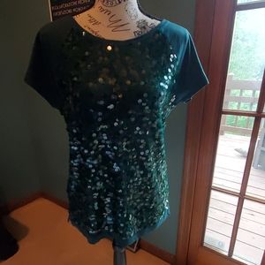Loft sequined t-shirt